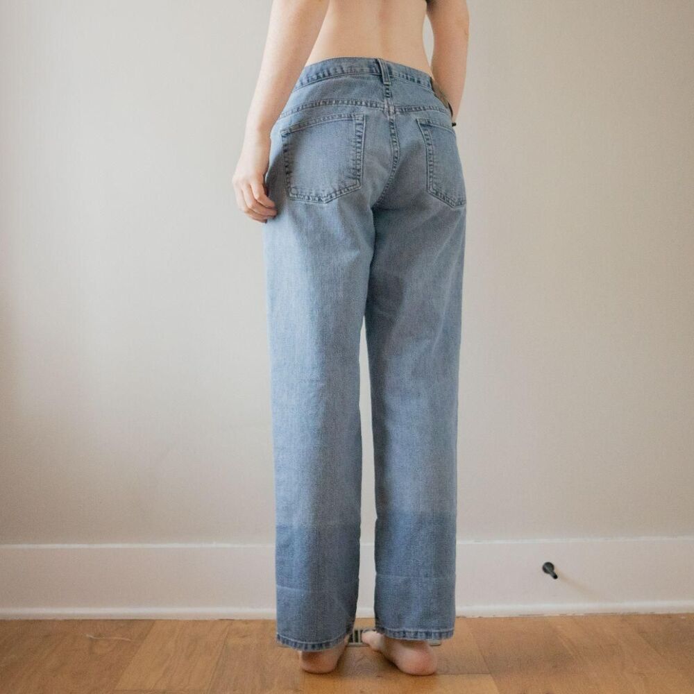 Y2K Calvin Klein Denim Straight Leg Classic Lightweight Midrise Indie Boho Jeans